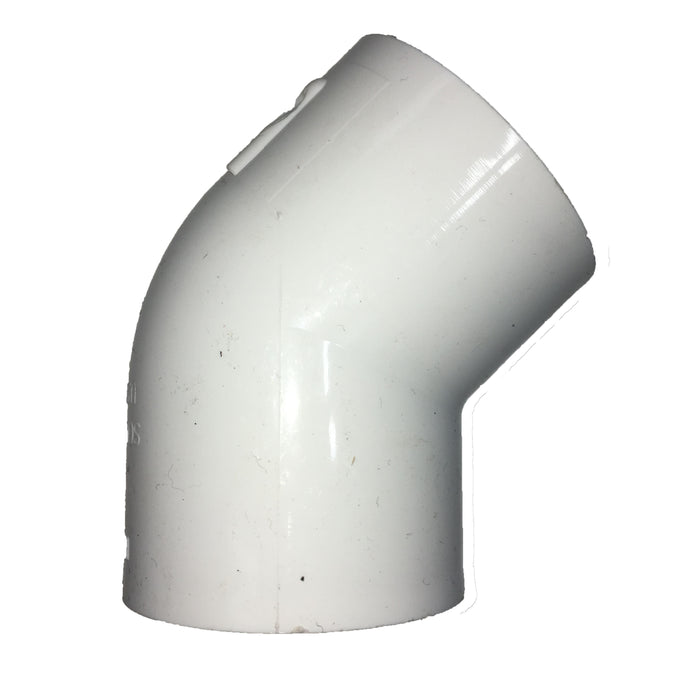 Coude 45° 1½" PVC CLF X CLF