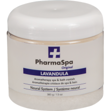 Aromathérapie PharmaSpa Cristaux  LAVANDULA